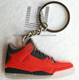 Premium Nike Air Jordan 3 Key Chains - 17 Colorways