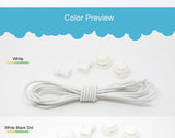 Elastic No Tie Shoelaces Version 2 - 22 Colorways Available
