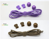 Elastic No Tie Shoelaces Version 2 - 22 Colorways Available