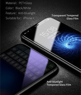 iPhone X 3D Tempered Glass Film - Comes in Clear HD or Anti Glare Design