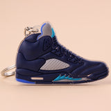 3D Printed Nike Air Jordan 5 Key Chains Collectibles