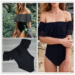 Faye Sexy Shoulder Set - The Secret Shops' 2018 Swimwear Collection