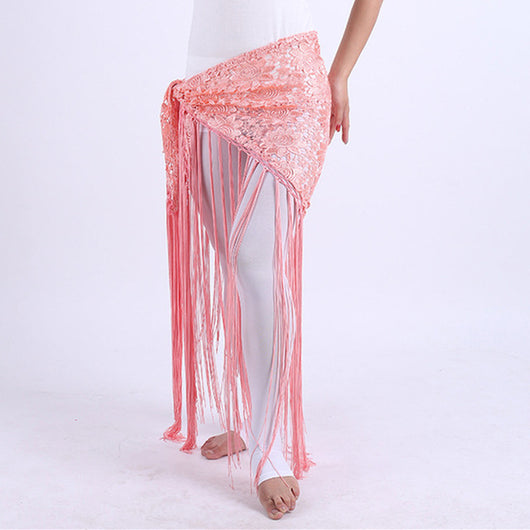 Tassel Style Long Hip Scarf