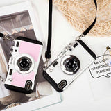 Retro Camera Inspired Case v2 For iPhone X To iPhone 5  - Comes with Free Lanyard!