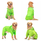 Large Dog Rain Coats - 4 Colors To Choose From!