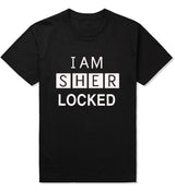 Novelty I AM SHERLOCKED Cotton Shirts