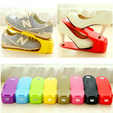 Multi Colored Stacking Shoe Organizer